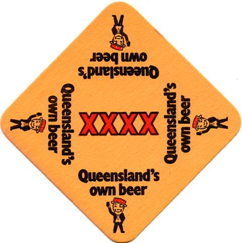 brisbane qld-aus xxxx raute 1a (180-queenslands own beer) 